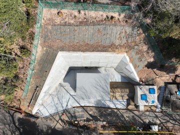 進捗写真②（2026年1月末）上空より